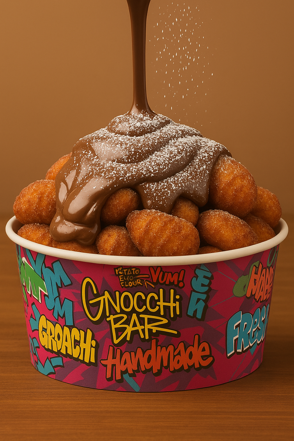 Churro & Nutella Gnocchi